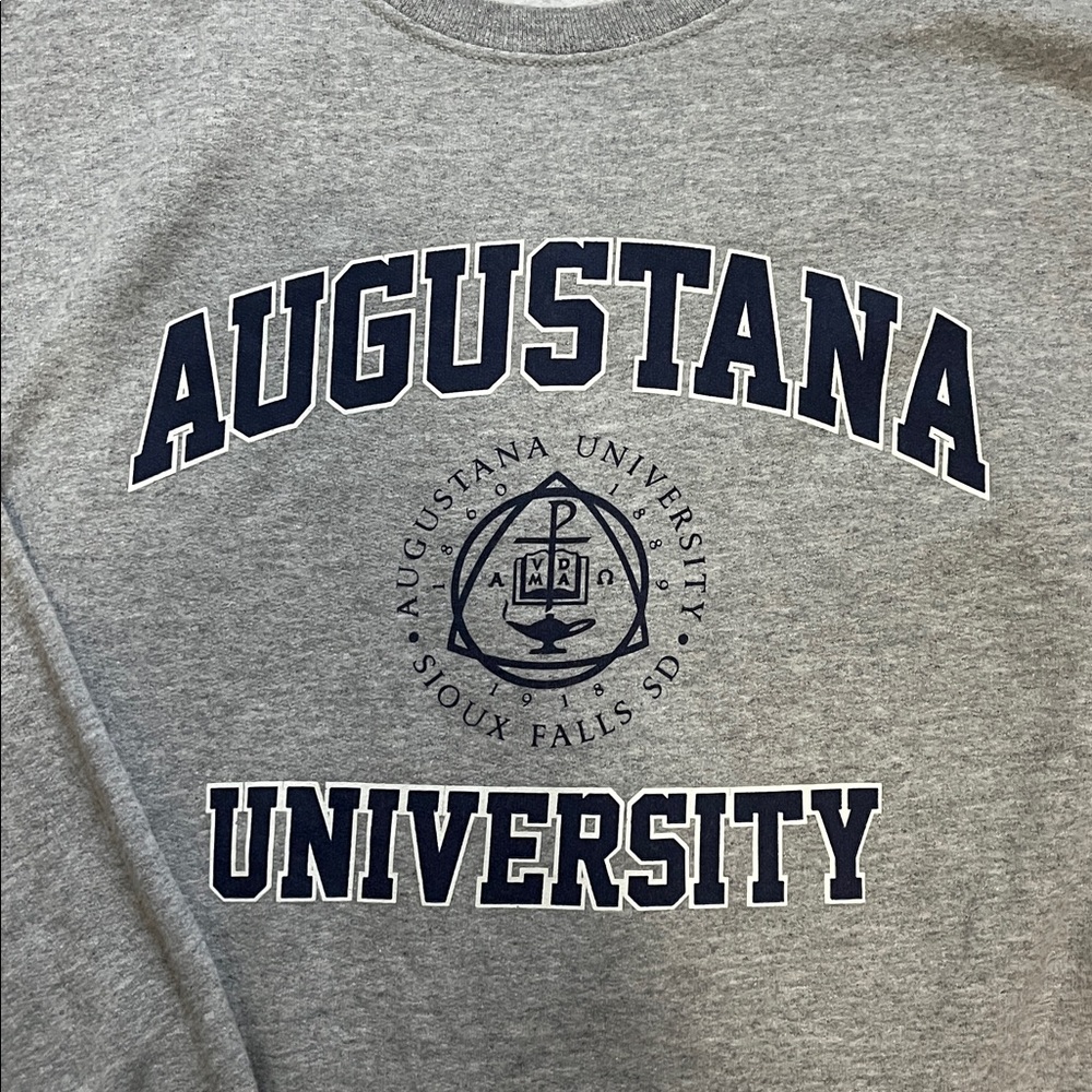 Augustana University Gray Sweatshirt Size Medium - Picture 2 of 4